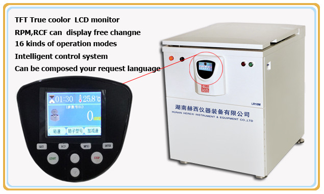 LR10M  Low- speed Large-capacity Refrigerated centrifuge